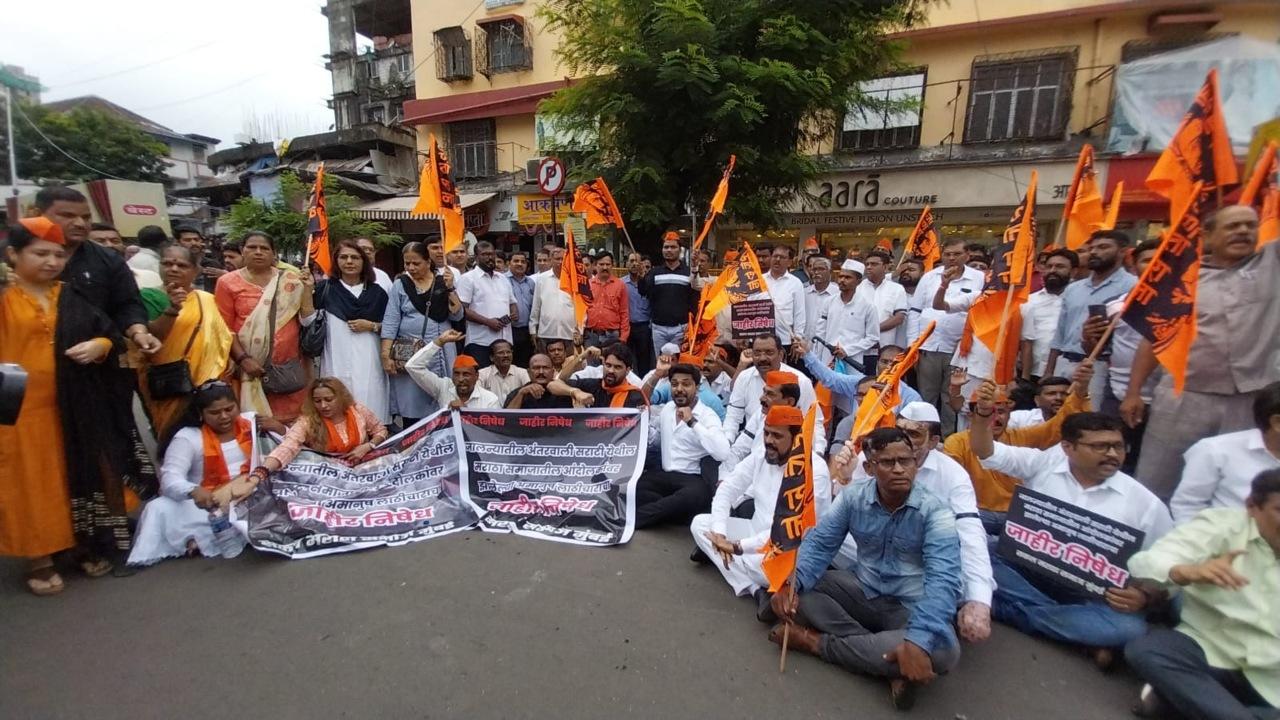 The violent incident evoked a strong reaction from the Maratha organisations that have been demanding reservation for the community since many years. Many districts witnessed morchas on Saturday, sporadic events of arson and in some places a badh call was given. People in know said the series of protests have already begun and they would spread across the state.