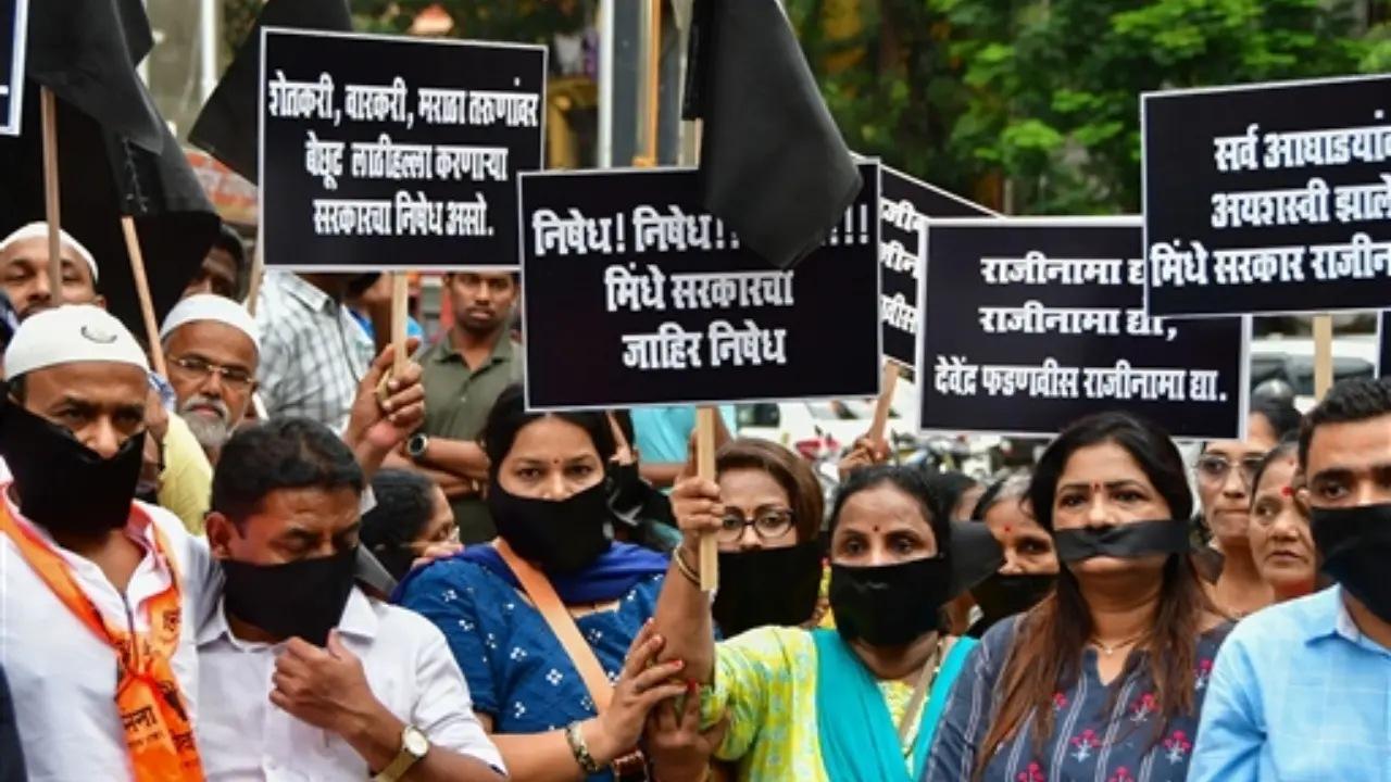 CM Eknath Shinde has denied any involvement of the government and initiated a top-level inquiry on Friday night itself. “The police action was unfortunate. We’re working on war-footing to resolve the quota issue. I was in touch with the protesters. I had requested them to break their fast because their health had deteriorated. But the protesters insisted on keeping it on,” said Shinde in a statement. Fadnavis claimed that the police administration had gone to the site, to request members to end the fast, but the police were pelted with stones. Twelve personnel were injured. File Photo/PTI