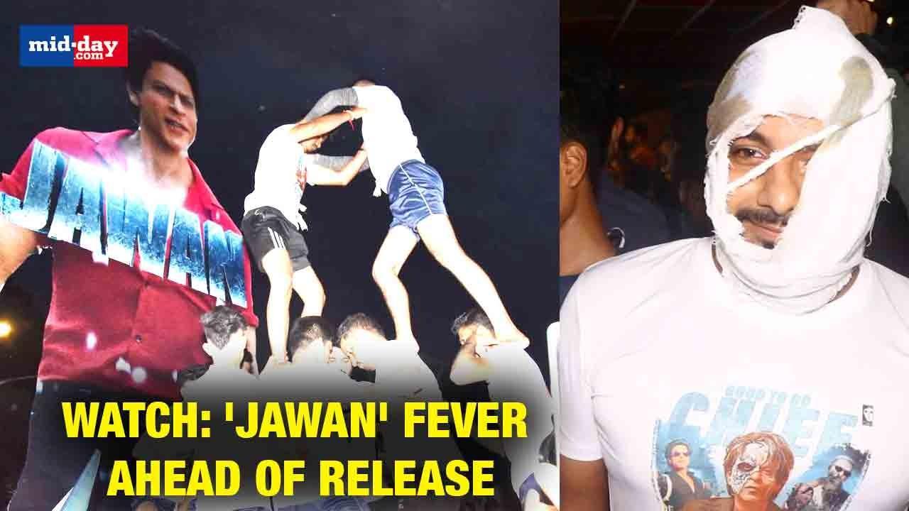 Jawan: Shah Rukh Khan Fans Unite At Gaiety, Galaxy for 'Jawan' Release 