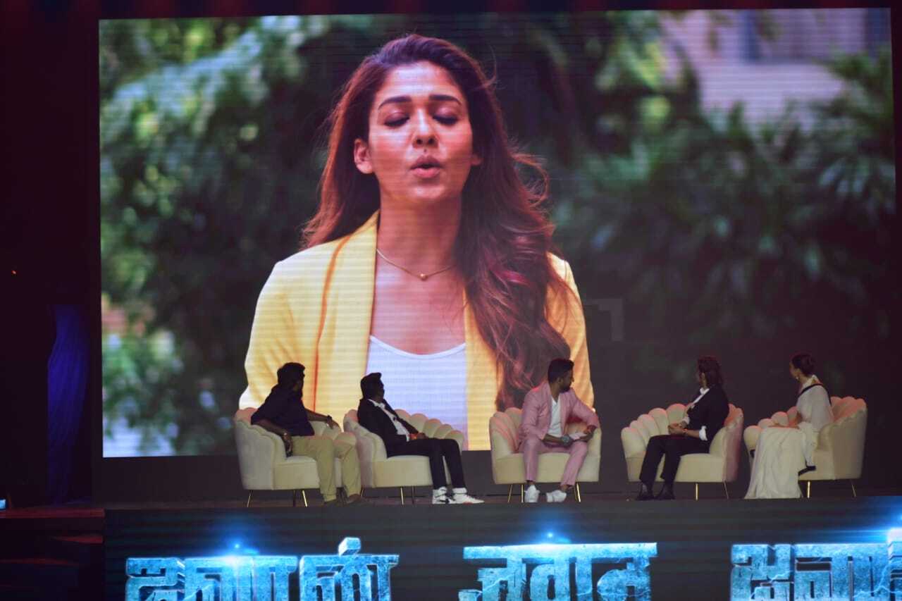 Nayanthara's special message
While Nayanthara couldn't be present at the 'Jawan' press conference, she made her presence felt with a video message. Wishing the media, she said that she wished she could be there. She said she was overwhelmed with the love and support and that it meant the world. She also thanked Shah Rukh Khan and said his energy was fabulous