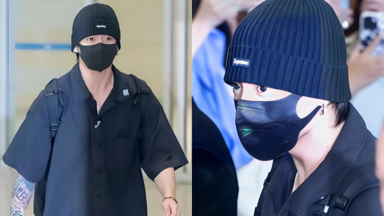 Is that K-pop boy band BTS hiding behind the masks?