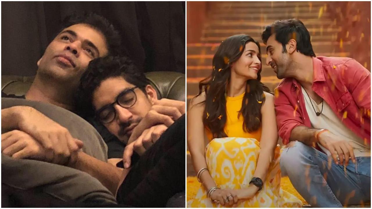 Karan Johar and Ayan Mukerji celebrate 1 year of Brahmastra