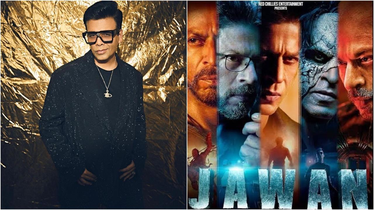 Karan 'blown away' by Jawan, calls Shah Rukh 'an irreplaceable force of nature'