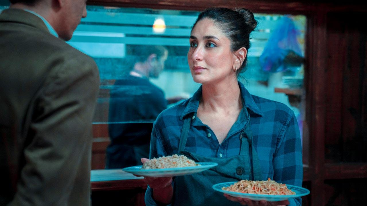 Jaane Jaan is set in the hill town of Kalimpong in the Himalayan foothills. It opens with Kareena Kapoor Khan’s Maya, who is suspected of murder