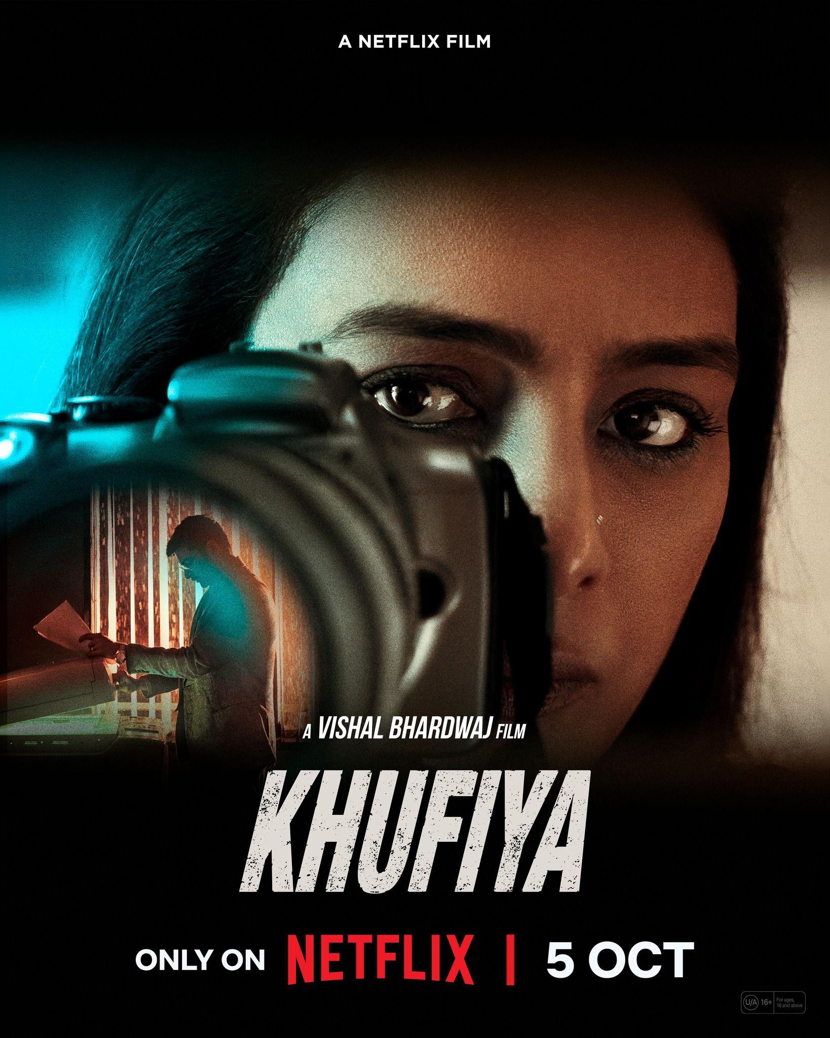 Khufiya - 5 October 
'Khufiya' takes viewers into the shadowy world of espionage as Krishna Mehra, an operative at the Indian spy agency R&AW, is tasked with a high-stakes mission. She must track down a mole selling India's defense secrets while navigating the complexities of her dual identity as a spy and a lover. This thrilling OTT series promises intrigue, suspense, and a riveting exploration of espionage.