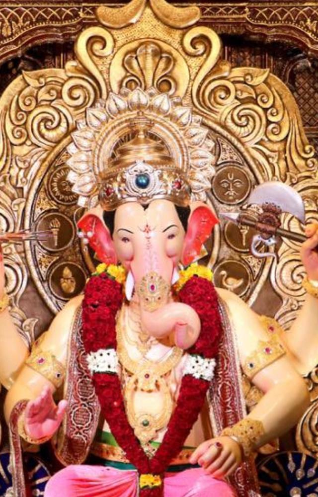 The Lalbaugcha Raja Ganesh mandal was founded in 1934 at Lalbaug Market in Mumbai