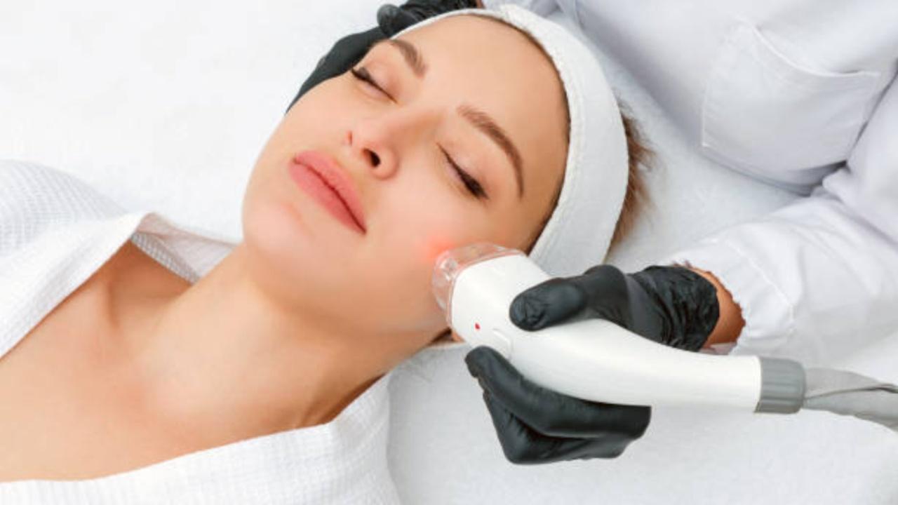 4. Laser therapy: This targets specific scar types and promotes collagen remodelling.