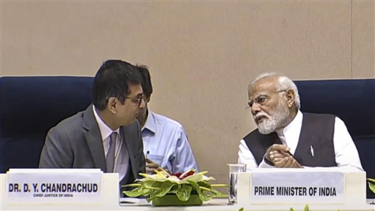 Speaking on occasion, CJI Chandrachud said that it is not utopian to aspire to a world where nations, institutions, and most importantly individuals are open to engaging with one another. 