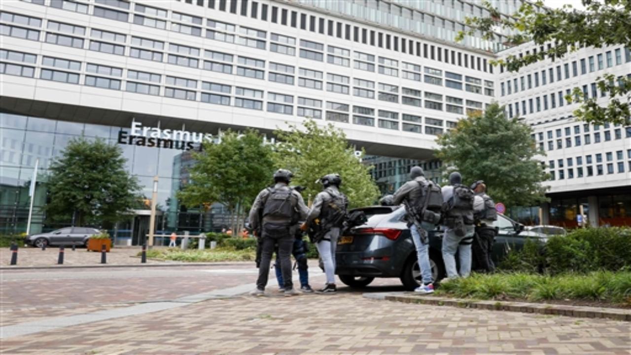 The 32-year-old suspect, who has been named in Dutch media as Fouad L., was arrested by armed police after he allegedly killed a mother and a daughter in their own home and set it on fire before travelling to the nearby Erasmus medical university where he shot dead a 43-year-old professor.