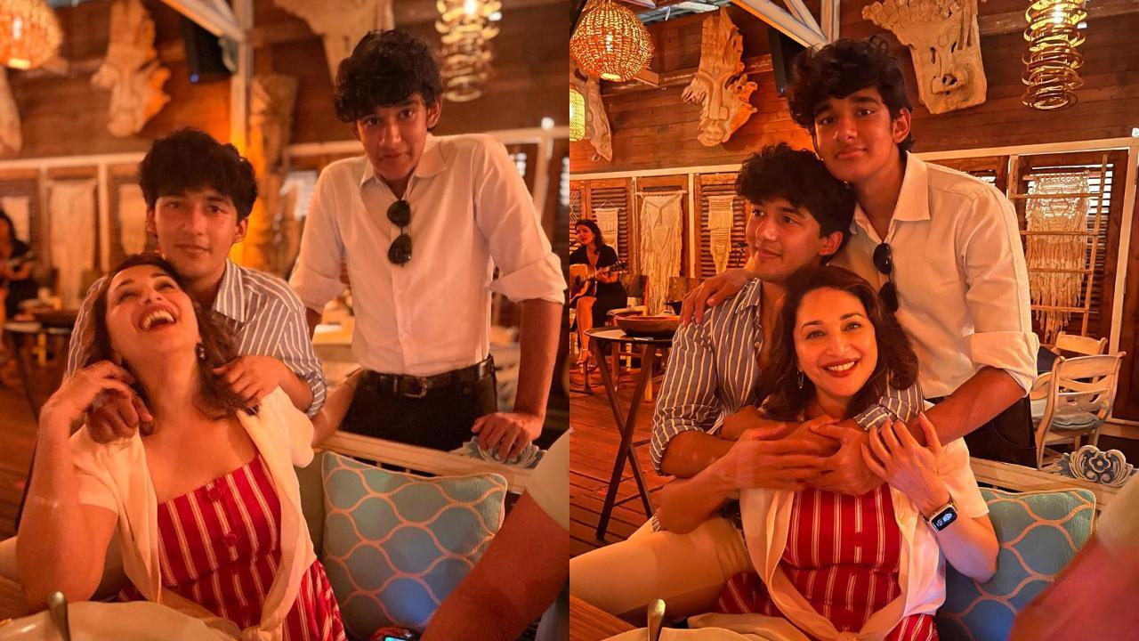Madhuri Dixit's emotional post about her college-going sons will leave you teary-eyed