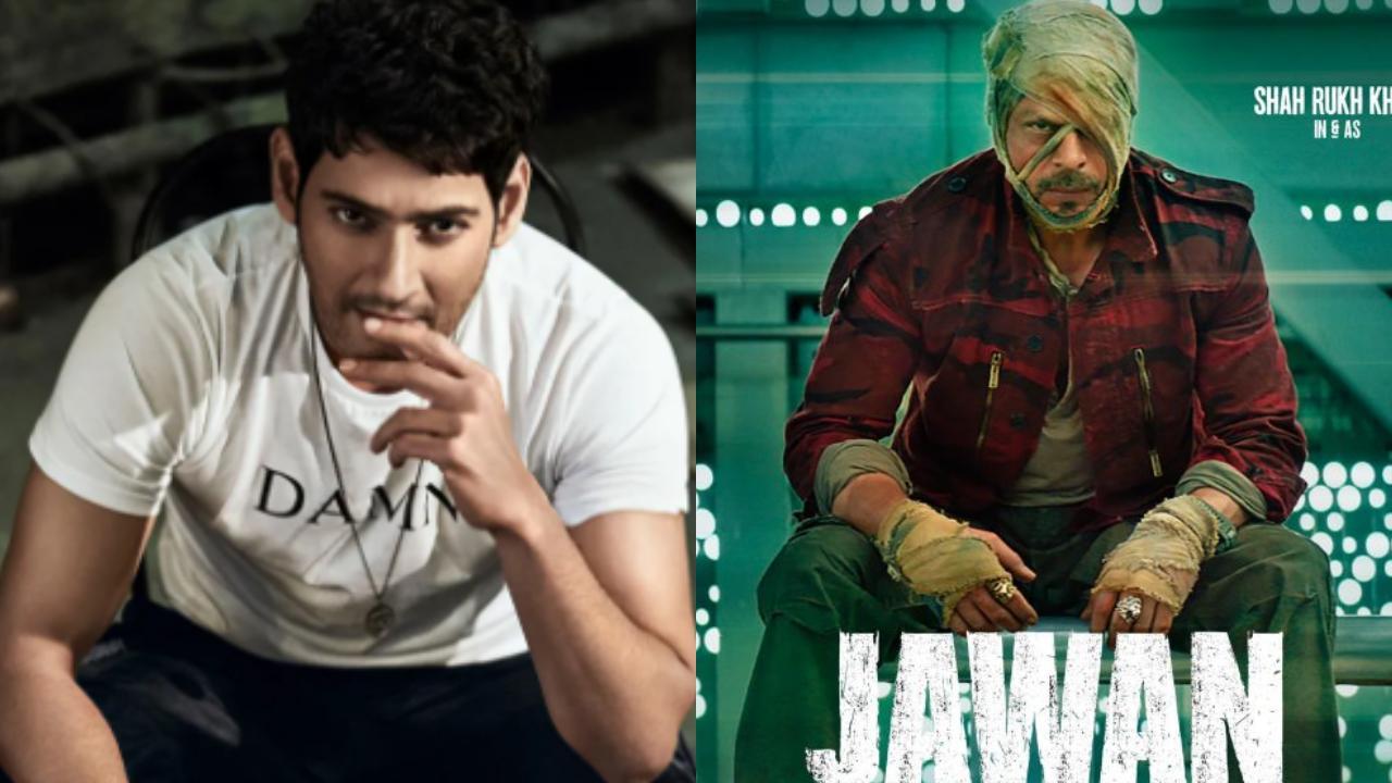 Jawan gets a thumbs-up from Mahesh Babu, Shah Rukh Khan offers to 'come over' and watch the movie with the star