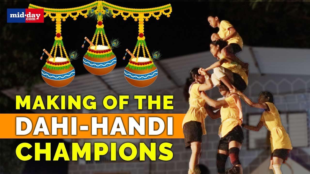 Janmashtami 2023: How the Dahi-handi champions are made? 