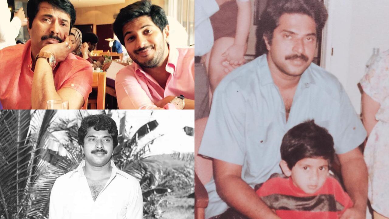 IN PICS: Mammootty with his son Dulquer Salmaan and other family members