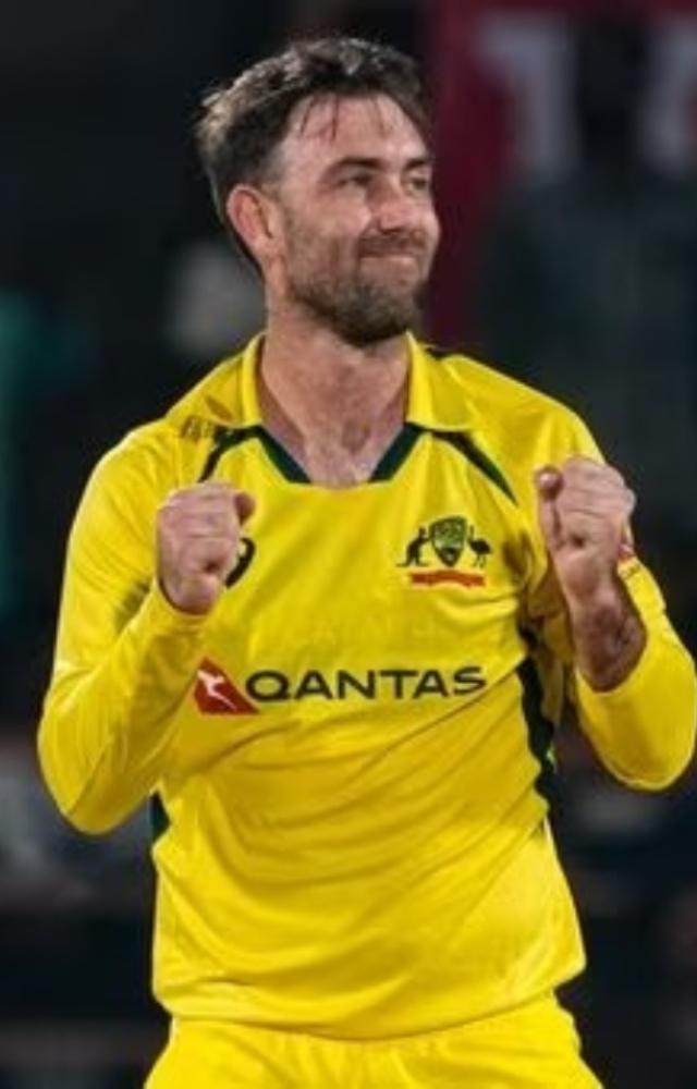 Glenn Maxwell returned to international cricket after his ankle injury