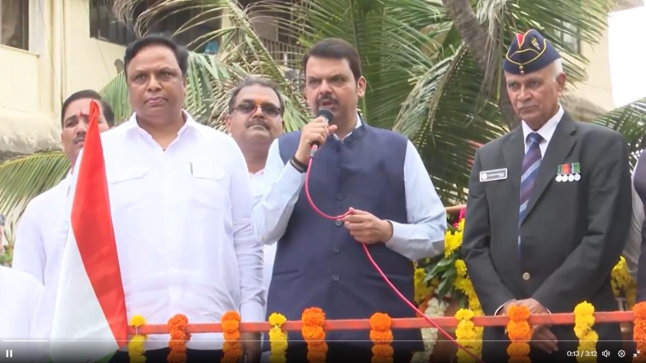 Maharashtra: Deputy CM Devendra Fadnavis launches 'Meri Maati, Mera Desh' campaign in Mumbai