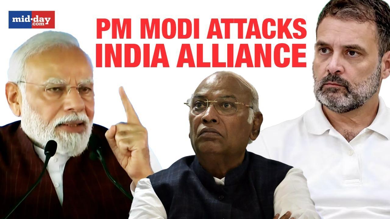 PM Modi attacks INDIA alliance, says they want to finish Sanatana culture