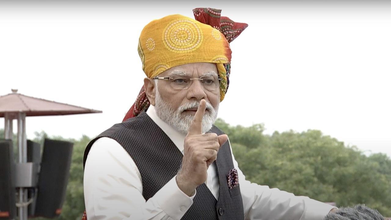 Ahead of PM Modi's birthday, BJP worker in Pune showcases his portrait using grains, millets