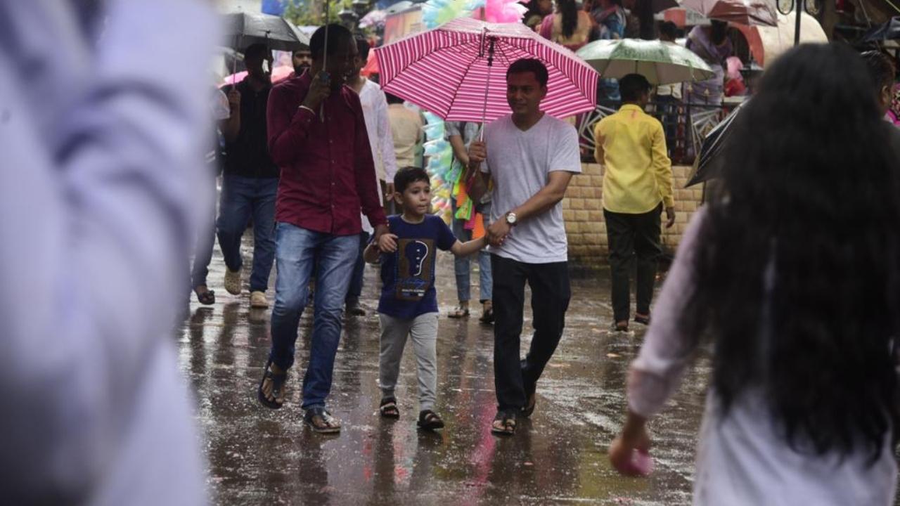 The Indian Meteorological Department (IMD) on Thursday issued a yellow alert for Mumbai and its neighbouring areas including Thane, Palghar and Raigad and predicted rains in these areas