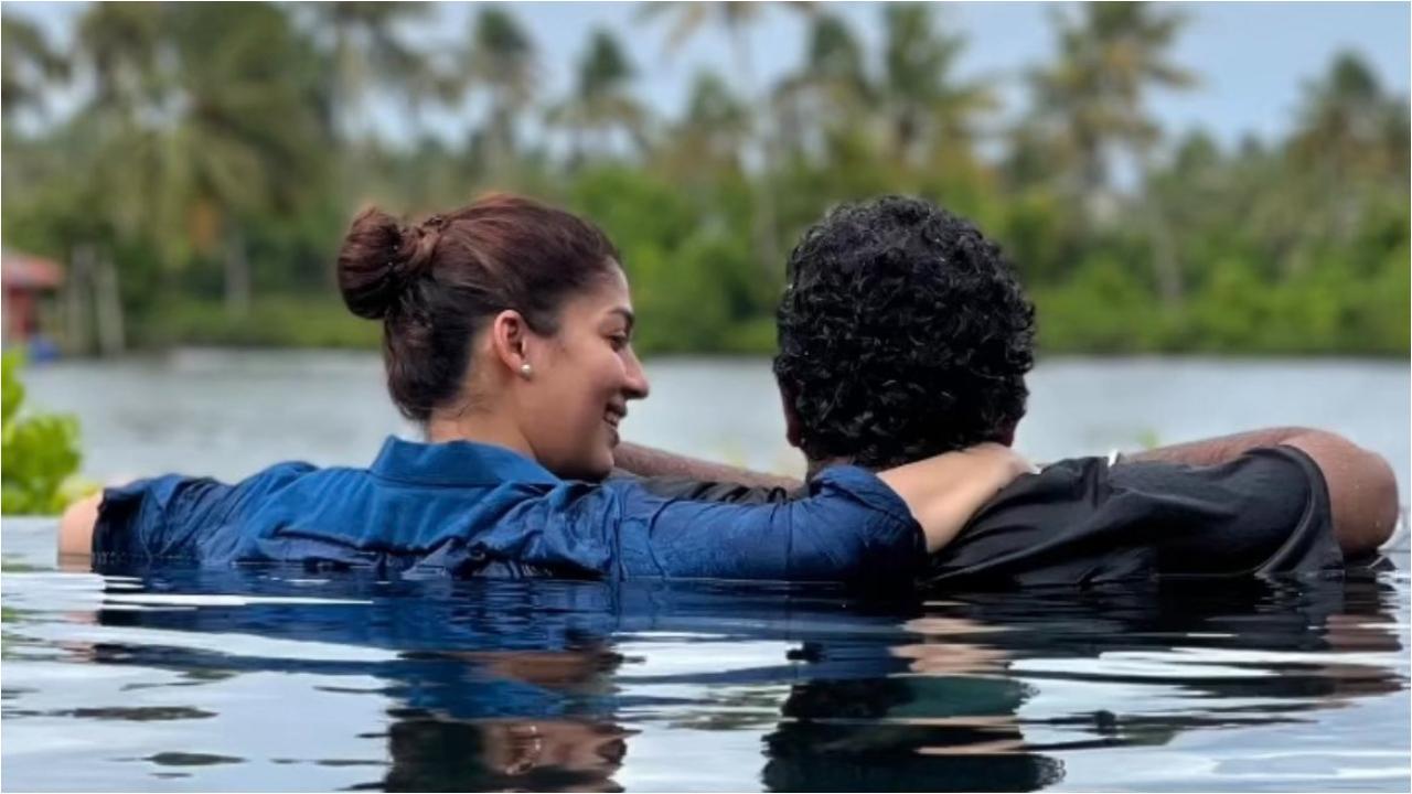 Nayanthara shares picture from her vacation with husband Vignesh