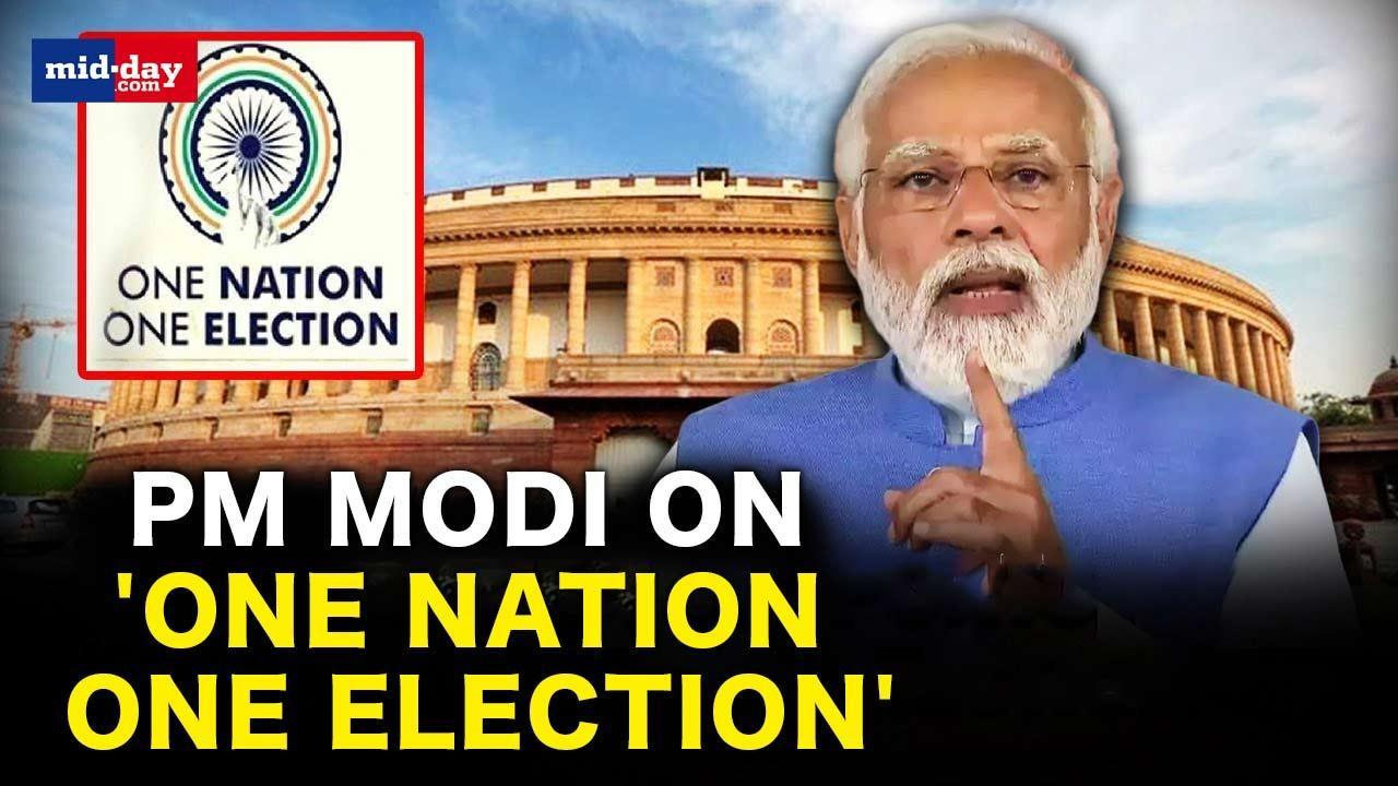 'It's a necessity', PM Modi on 'One Nation One Election'