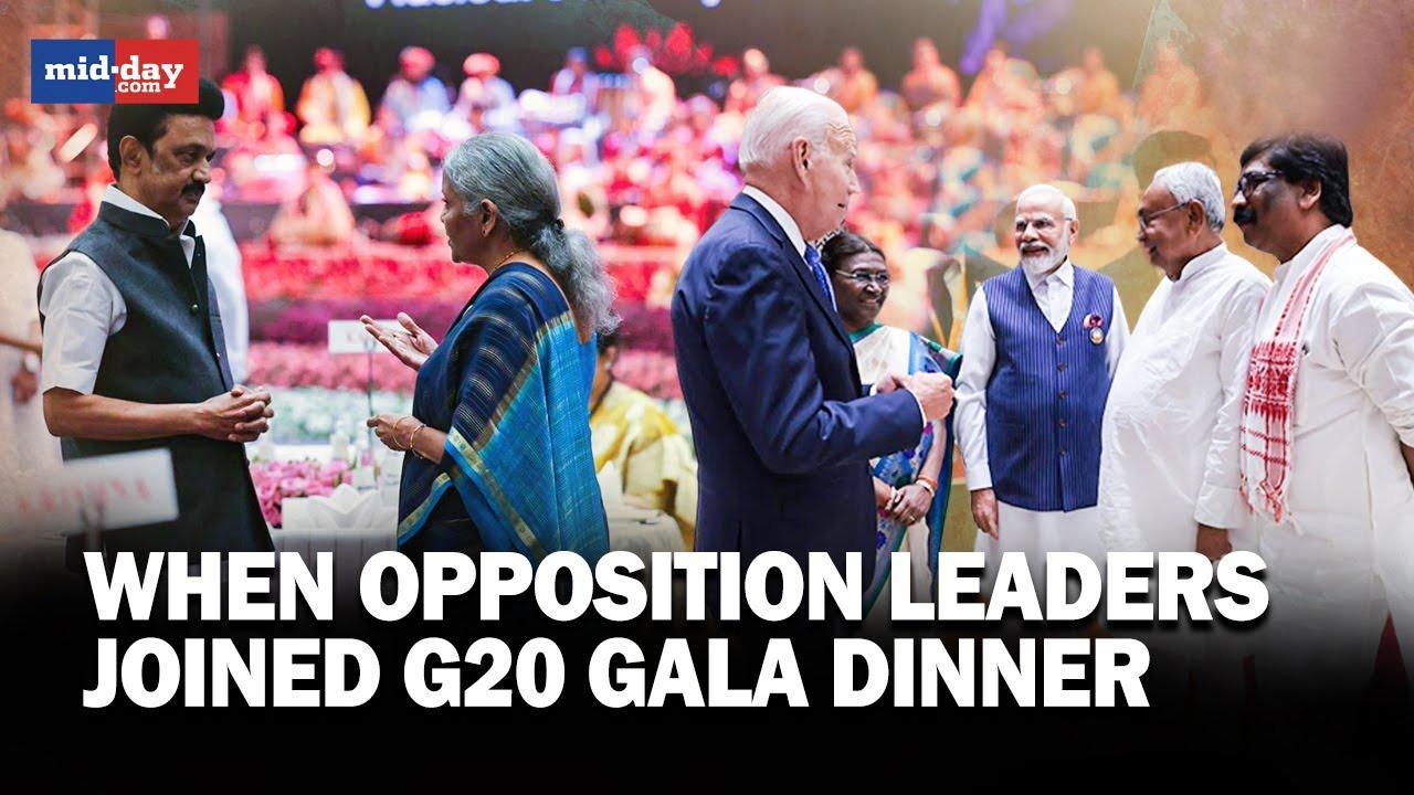 G20 Summit 2023: When opposition leaders joined the G20 Gala Dinner