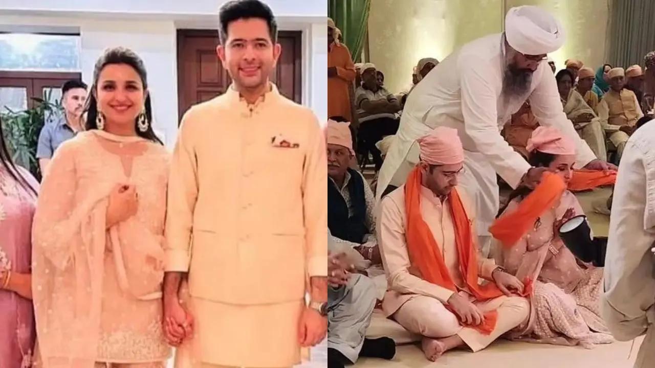 The excitement surrounding Parineeti Chopra and politician Raghav Chadha's impending nuptials has reached a fever pitch, and fans have been eagerly awaiting every snippet of information. New photos from one of their pre-wedding ceremonies, the ardas ceremony, have recently surfaced, giving fans a glimpse into the couple's beautiful journey towards matrimony. Read More