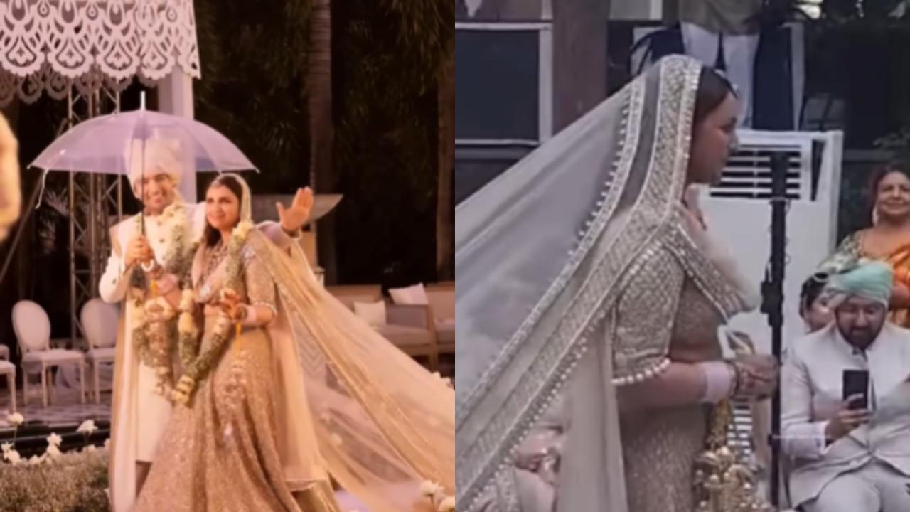 Parineeti-Raghav Wedding: Check out inside videos from the ceremony