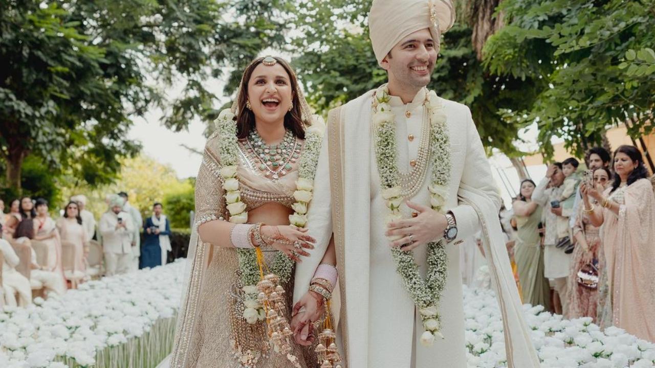Parineeti-Raghav Wedding: Bride's kaleera tells a story in itself