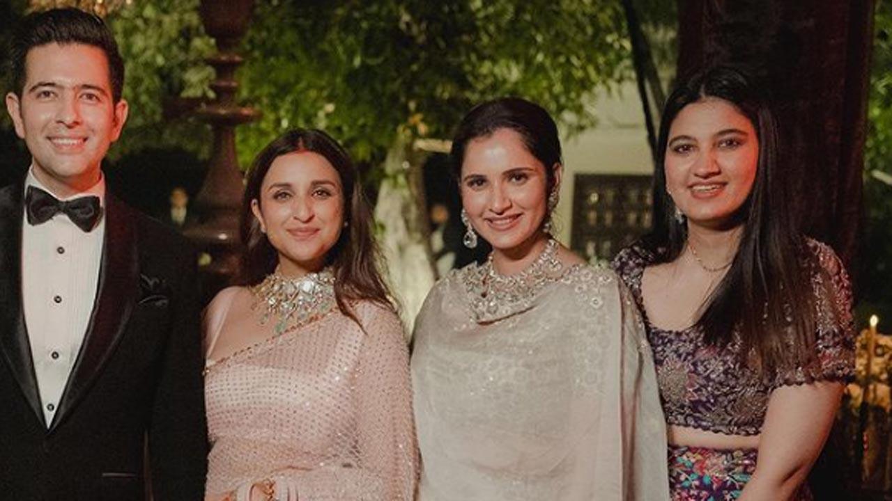 Sania Mirza wishes newlyweds Parineeti Chopra, Raghav Chadha