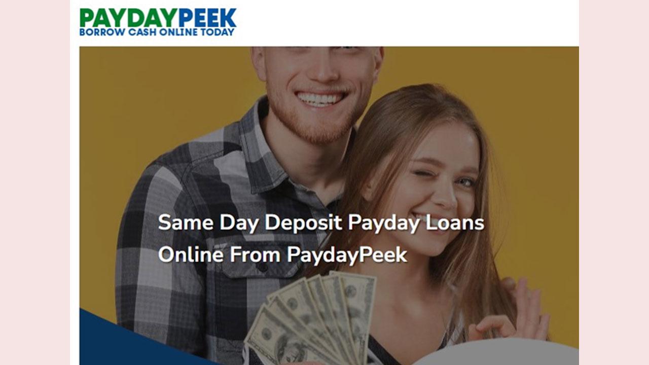 Payday loans online same day hot sale deposit