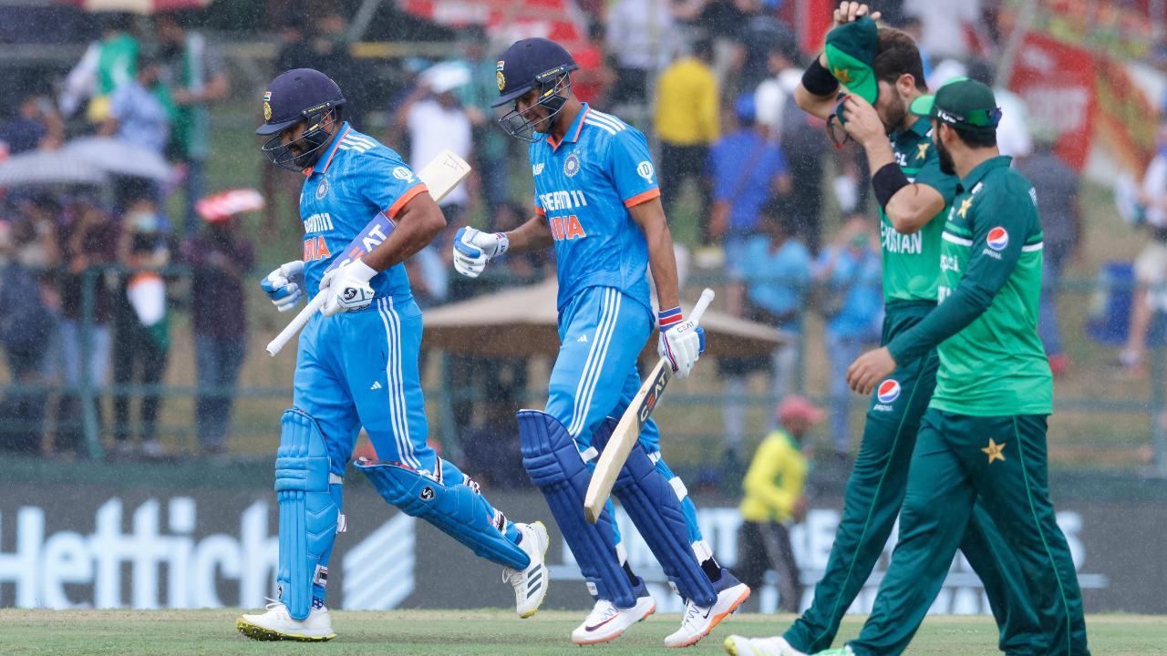India vs Pakistan, Asia Cup 2023: Rain halts play with India at 15/0 in 4.2 overs