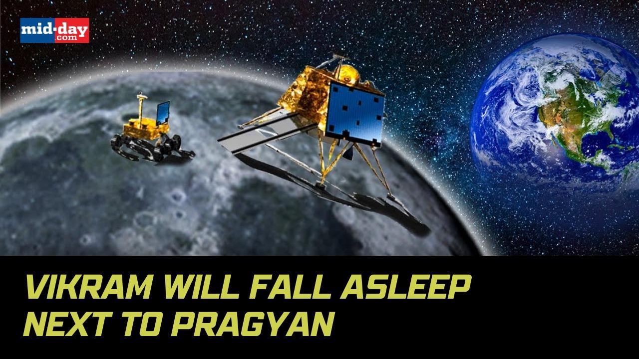 Chandrayaan 3: Vikram lander will fall asleep next to Pragyan Rover