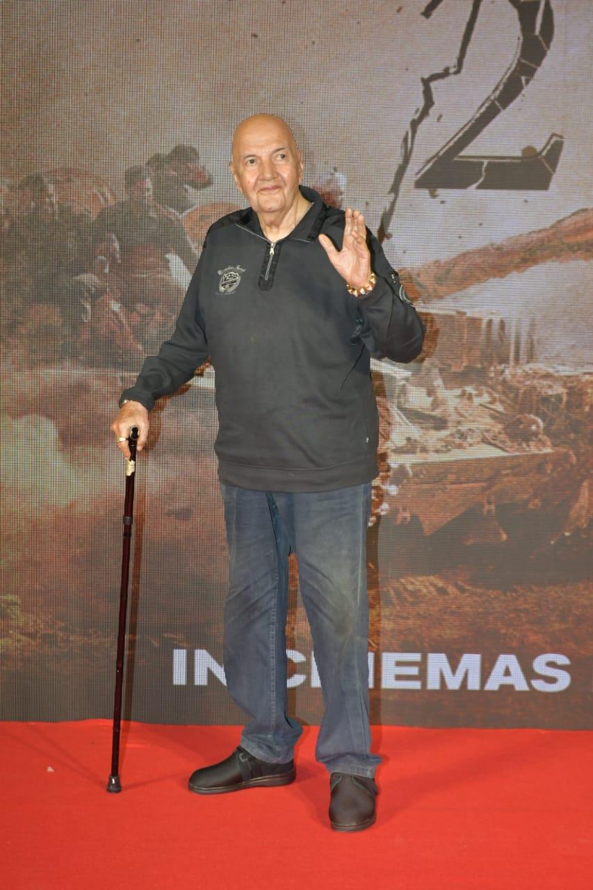 Prem Chopra was papped at the event.