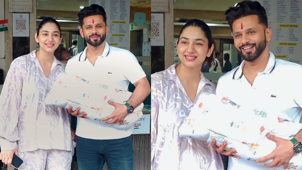 WATCH: Rahul Vaidya and Disha Parmar take their newborn baby girl home, actor calls it 'best birthday'