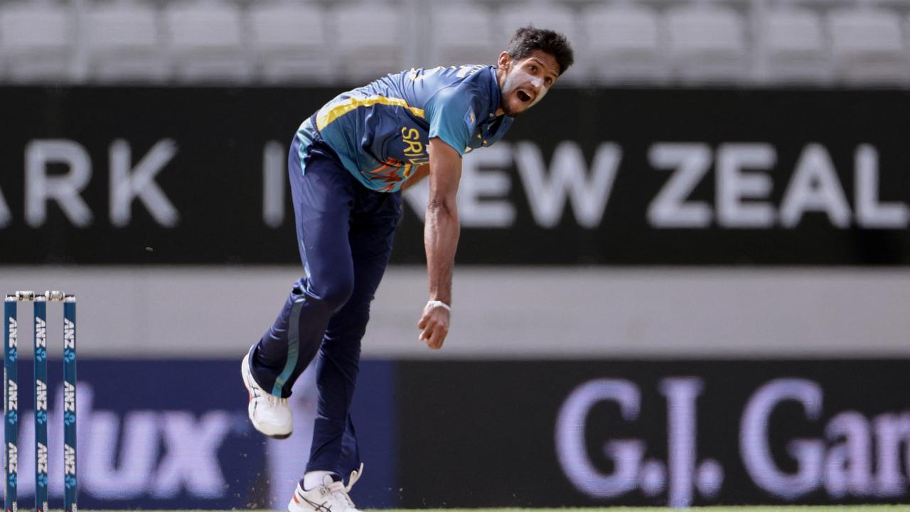 Sri Lanka's right-arm medium pacer Kasun Rajitha maintained excellent bowling figures including 4 wickets of Rahmanullah Gurbaz, Ibrahim Zadran, Rahmat Shah, Najibullah Zadran by giving 79 runs in 10 overs with an economy of 7.90