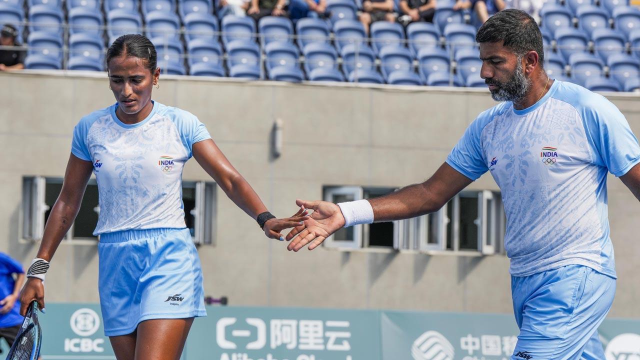 Bopanna-Bhosale in mixed doubles final