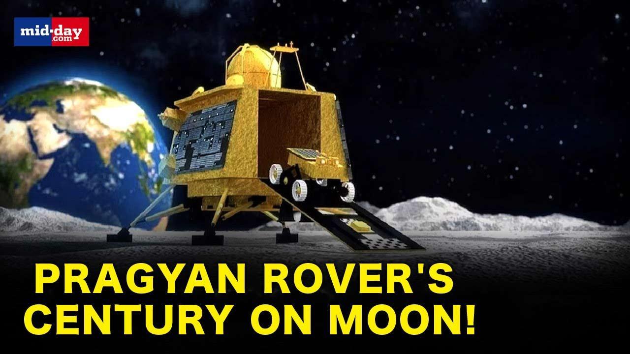 Chandrayaan 3: Pragyan Rover traverses over 100 meters on Moon's south pole