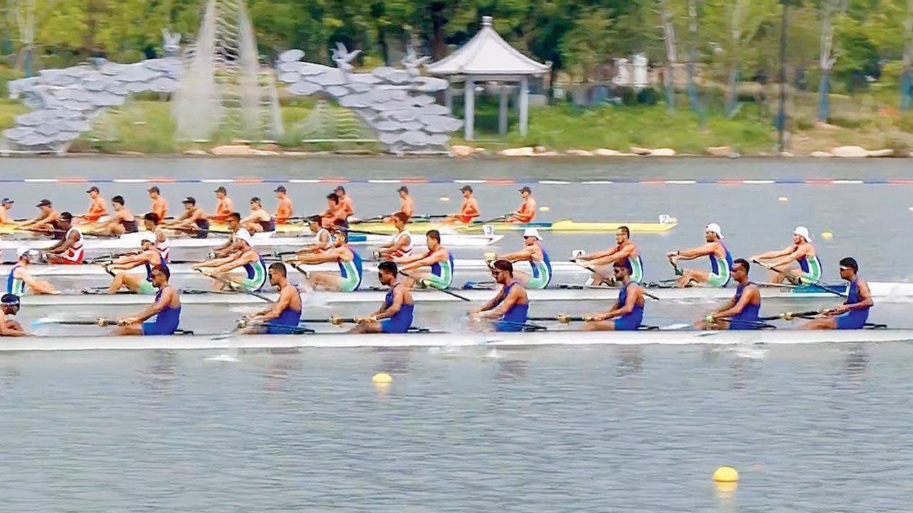 Asian Games: Rowing on a roll
