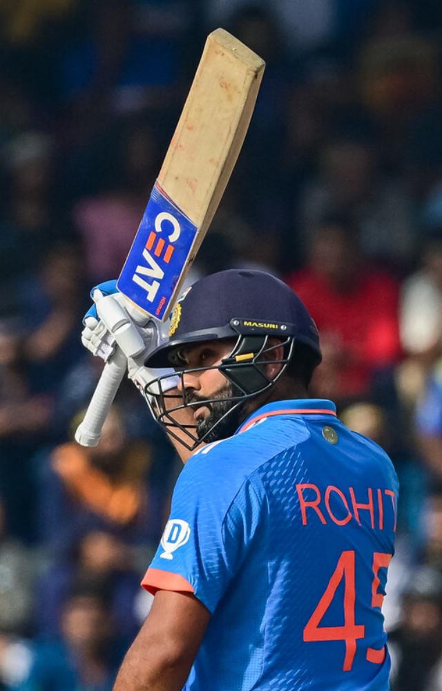 Rohit Sharma scored his first-ever ODI World Cup century against Bangladesh. He smashed 137 runs in 126 deliveries including 14 fours and 3 sixes