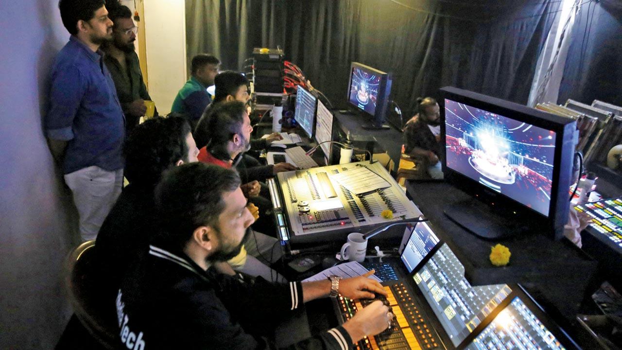 The control room