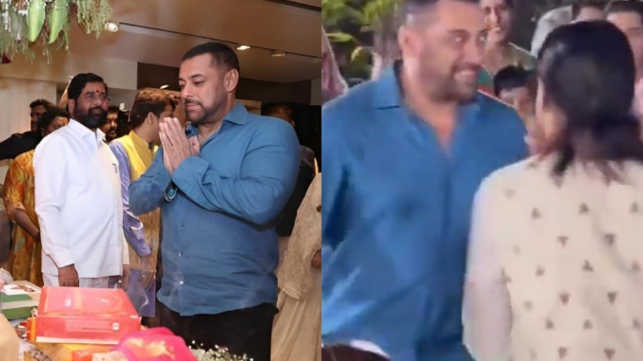 WATCH: Salman Khan busts out dance moves with niece Ayat at Ganpati Visarjan