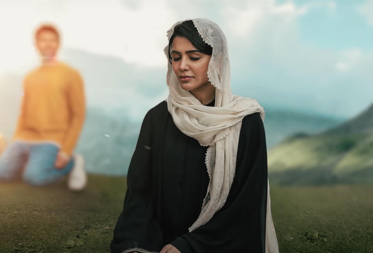 Samantha's latest film is Kushi where she plays a Muslim girl working as a corporate employee in Kashmir