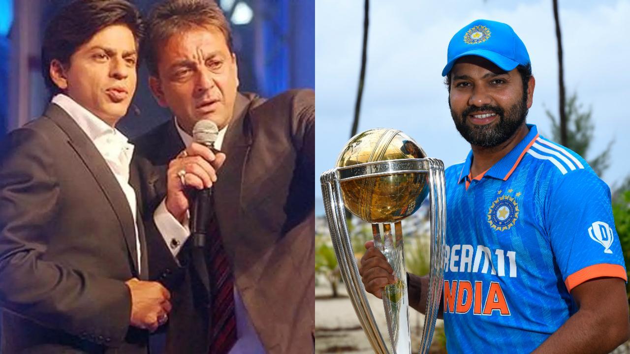 Sanjay Dutt's cameo in Shah Rukh Khan films a lucky charm for Indian cricket team at the World Cup? 