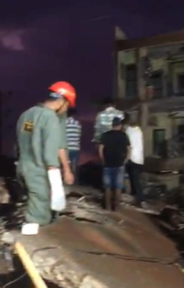 'It was an unauthorised building and tagged as a dangerous structure by the Kalyan Dombivli Municipal Corporation (KDMC) earlier,' the official said