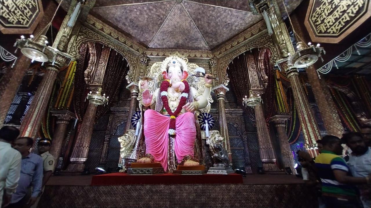 Ganeshotsav 2023 First look of Lalbaugcha Raja out now; see pics