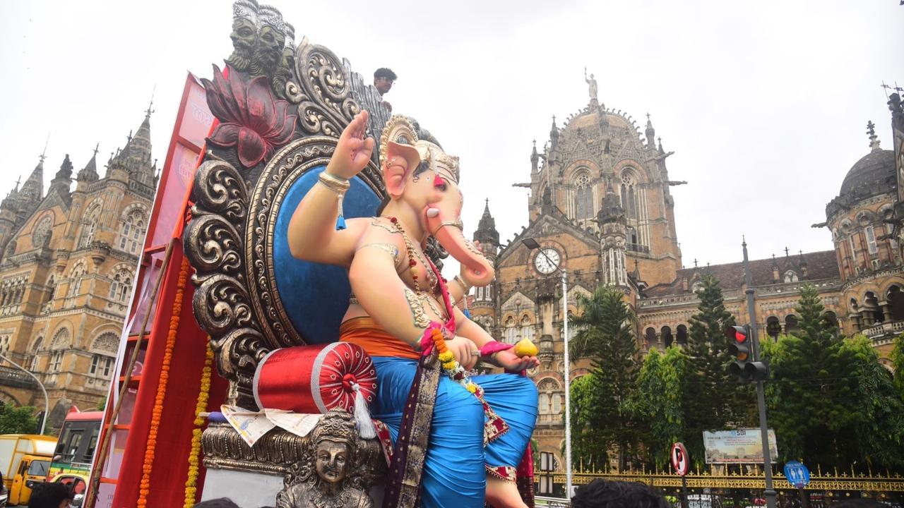 The preparations for Ganeshotsav festival begin months in advance. Temporary pandals are erected in public places, roads or within residential areas to house the idols of Lord Ganesha for 10 days