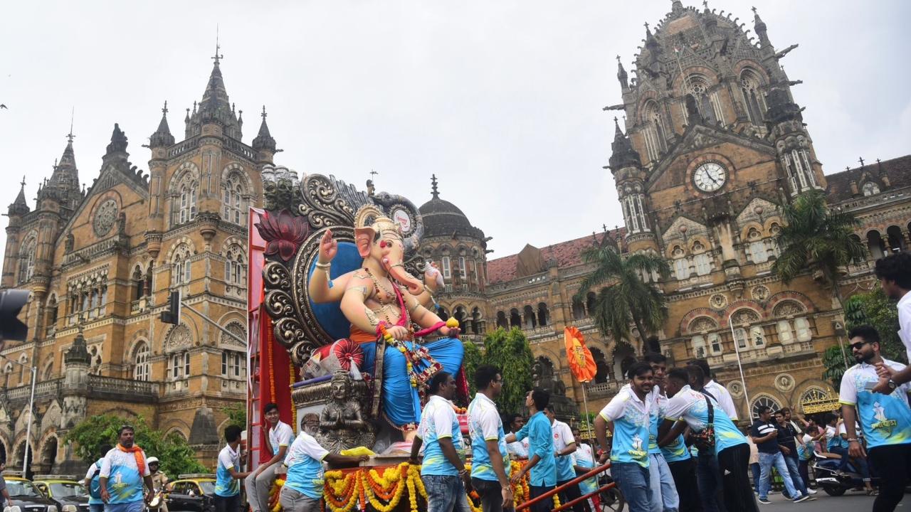 During the 10-day festival, devotees offer various types of offerings to Lord Ganesha
