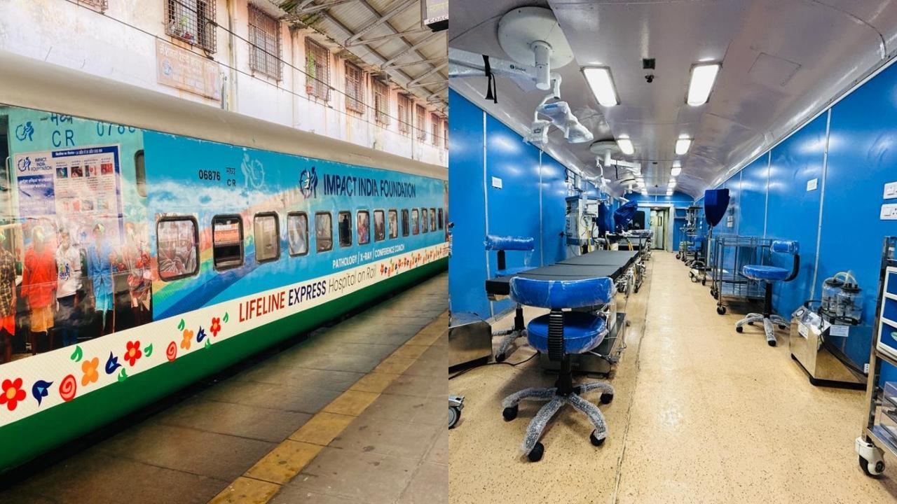 IN PHOTOS: Lifeline Express-Hospital on Wheels inaugurated at Mumbai's CSMT