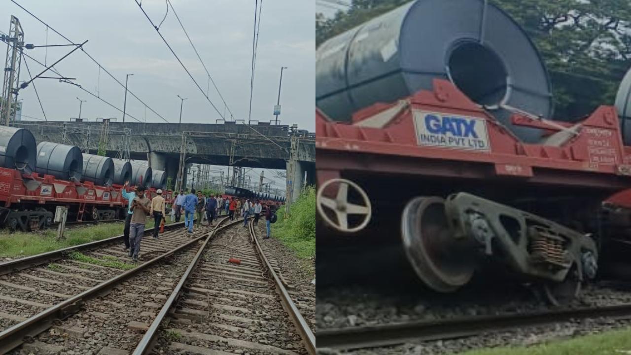Disruption in operations on Panvel-Vasai route due to goods train derailment 