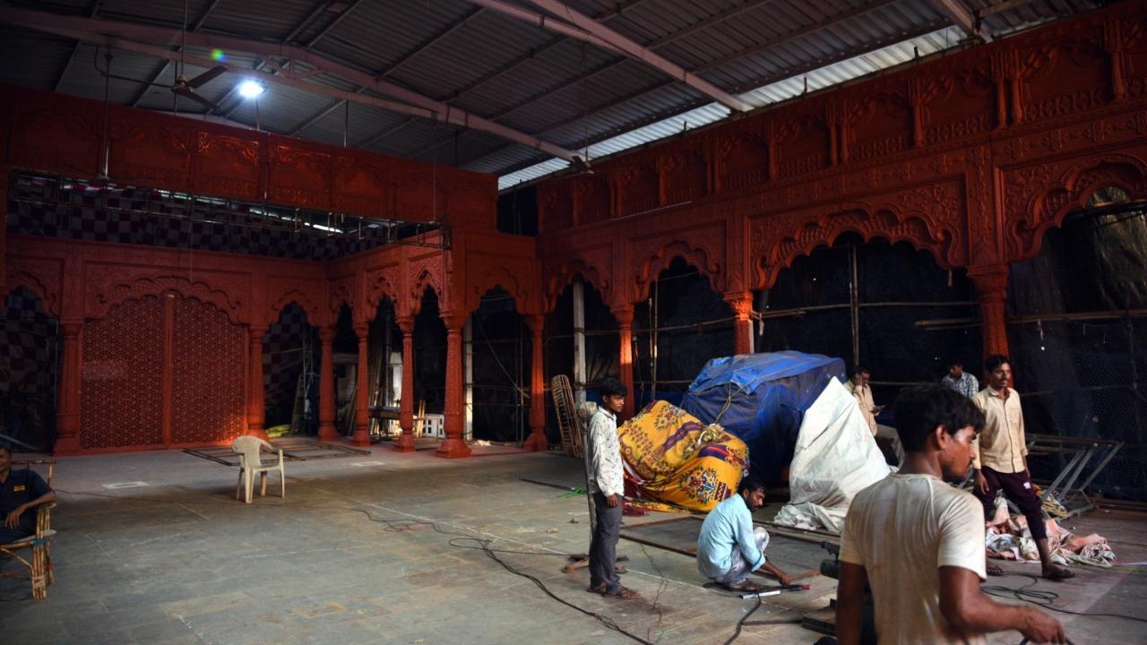 IN PICS: Mumbai's Lalbaugcha Raja, Mumbaicha Raja to replicate Raigad Fort